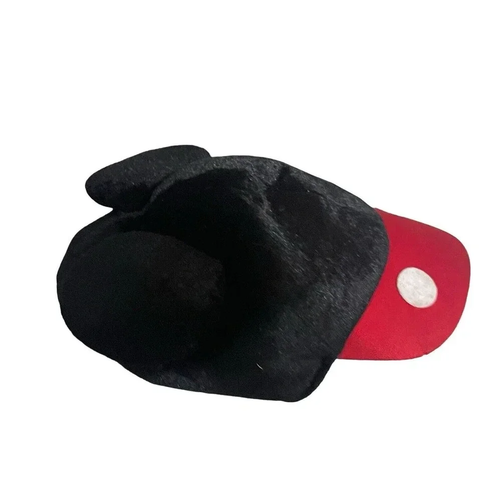 Disney Cap Youth Hat Mickey with Ears Hat, Red Black Original